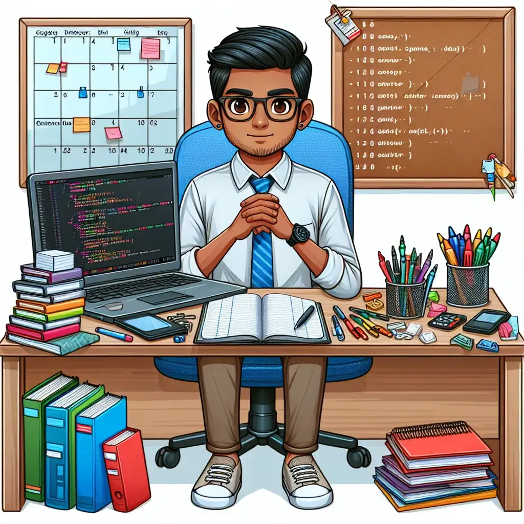 Gather your materials and get organized