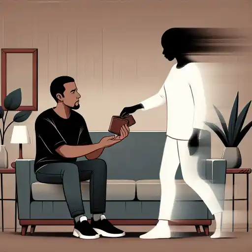 Confronting a Friend Who Borrows Money and Ghosts